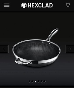 HexClad Hybrid Nonstick Wok 12-inch