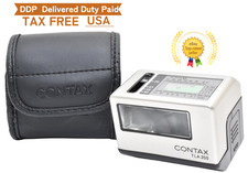  TOP MINT   w/Case CONTAX TLA200 Shoe Mount Flash For G1 G2 From JAPAN