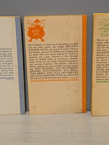 Hints from Heloise Vintage Box Set 3 PB Books Kitchen Housekeeping All Around - Picture 11 of 12