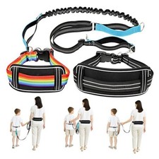 Waist Leash Harness with Soft Cushion for Autism Special Needs ADHD/ASD Rainbow