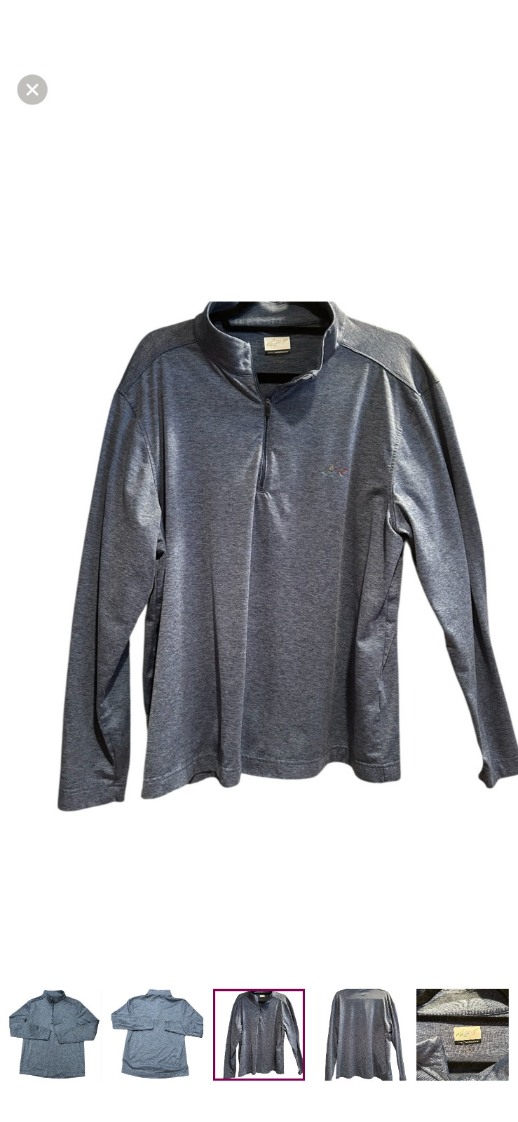 Greg Norman Performance Quarter Zip Pullover - image 3