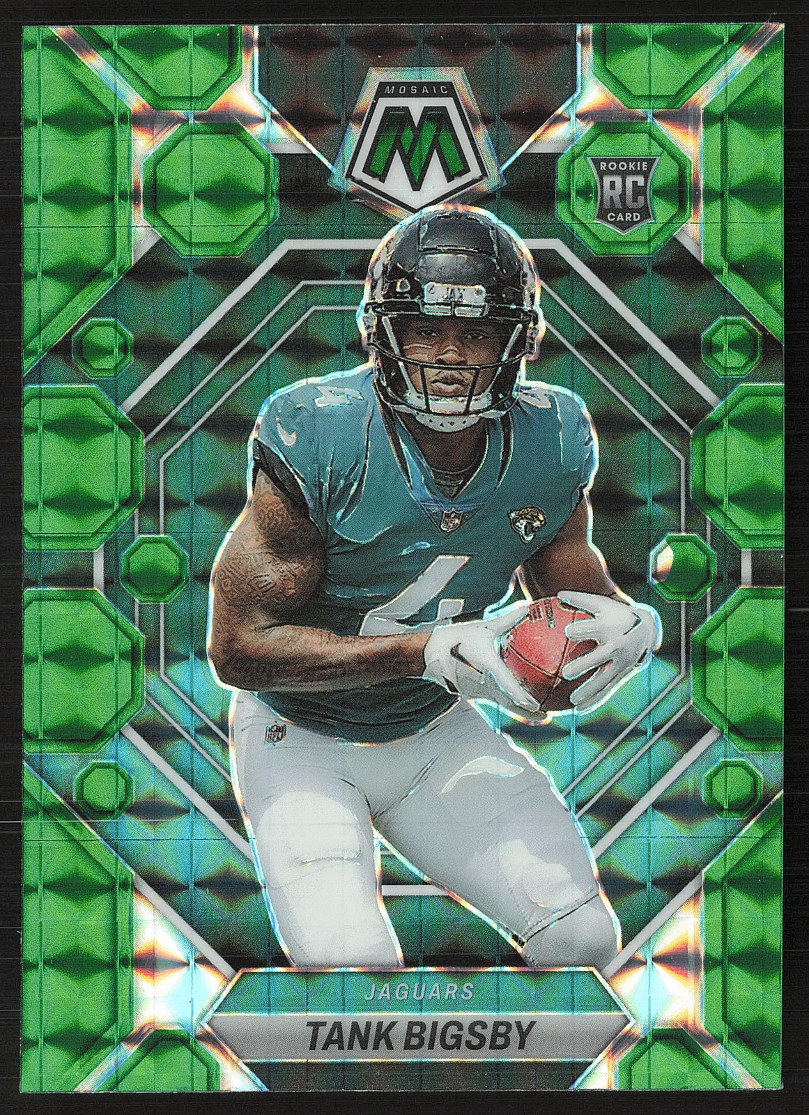 2023 Panini Mosaic #364 Tank Bigsby Green Mosaic RC