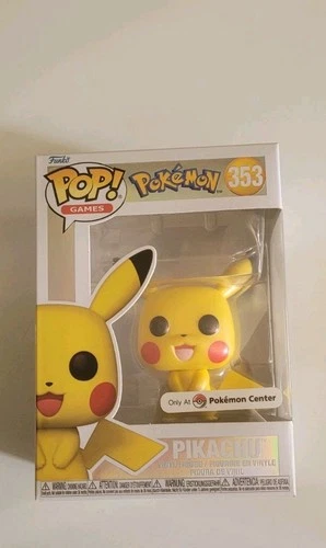 Funko Pop Vinyl Figure Pikachu #353 Pokemon Center Exclusive Pearlescent C01