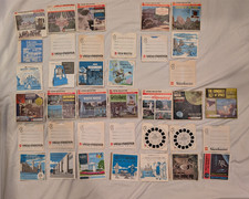 GAF View-Master 13 COMPLETE Conquest Space Apollo Moon Landing Gettysburg Garden