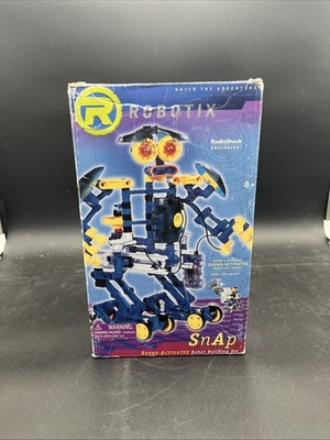 ROBOTIX Snap Sound-Activated Robot Building SET ( Radio Shack Exclusive )