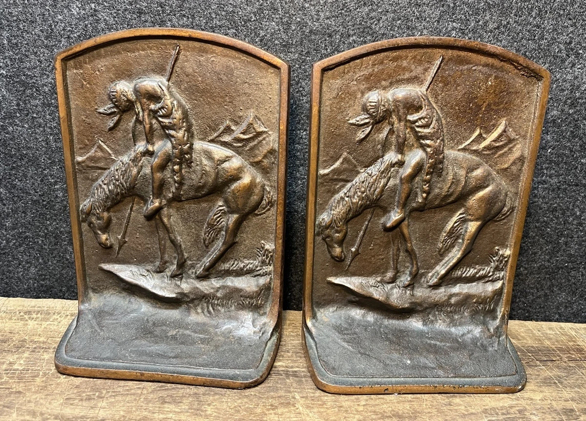 25+ Antique Indian Bookends In Collectible Book Ends for sale