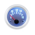 8-16V Voltage Meter Gauge Voltmeter 2 INCH 52MM With Blue Light US Stock
