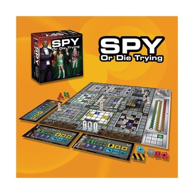 Warm Acre Boardgame Spy - Or Die Trying Box VG+/EX