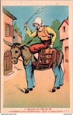 26190 postcard 17 souvenir de l'Ile de Ré