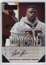 2013 Panini Playbook Signatures Red 80/299 Chris Thompson #113 Auto 19bs