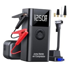10-in-1 Jump Starter with Air Compressor, 3500A 150PSI Portable 12V Jump Box