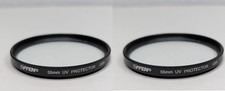 55mm Set of 2 Tiffen UV Protector Filter Made in USA
