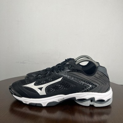 Mizuno Wave Lightning Z5 Shoes Women's 10 Black Volleyball Sneaker 430263 9073