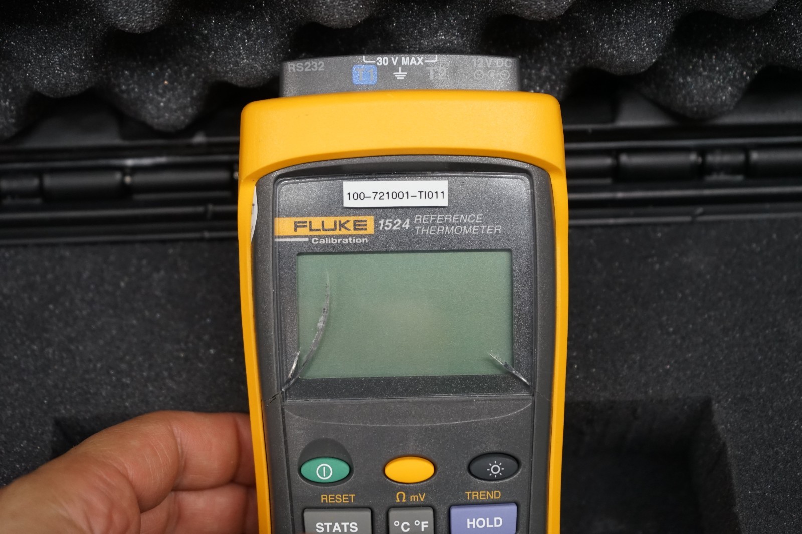 ^ Fluke Hart Scientific 1524 DualChannel Reference Thermometer (No Probe) #X5924