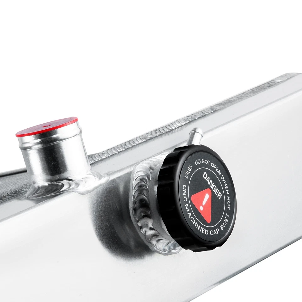 Radiador de aluminio de 3 filas para camioneta Dodge D100 Series 1961-1969 5,2 L V8 AT Foto 3 de 4