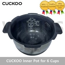 CUCKOO Rice Cooker Inner Pot for CRP-DHSR0609F, DHS068FD for 6 Cups / 260J 