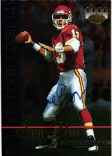 Steve Bono #59 Signed 1996 Classic Images NFL Football Card AUTO Chiefs