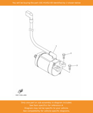 YAMAHA Bolt, 1SC-H1452-00 OEM YFM300