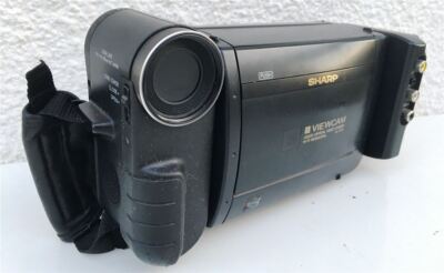 Sharp VL-E30 Videocamera Viewcam Filmkamera Schwarz Vintage