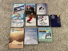 Aspen Snowmass Arapahoe Basin Loveland Monarch Ski Resort trail map Colorado NEW