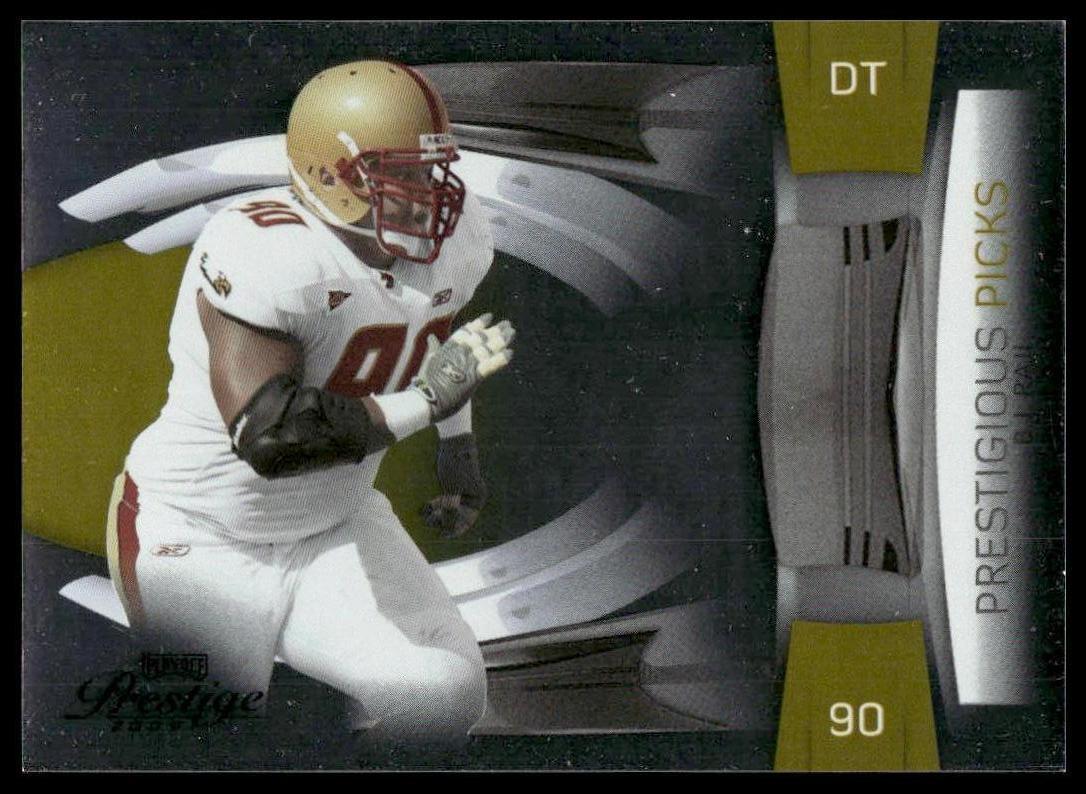 BJ Raji Playoff Contenders Rookie of the Year Contenders #3 Base