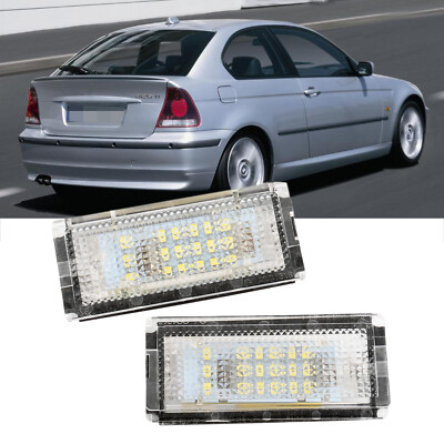 Passt für BMW 3 Compact E46 03.01-02.05 LED Kennzeichenbeleuchtung Beleuchtung