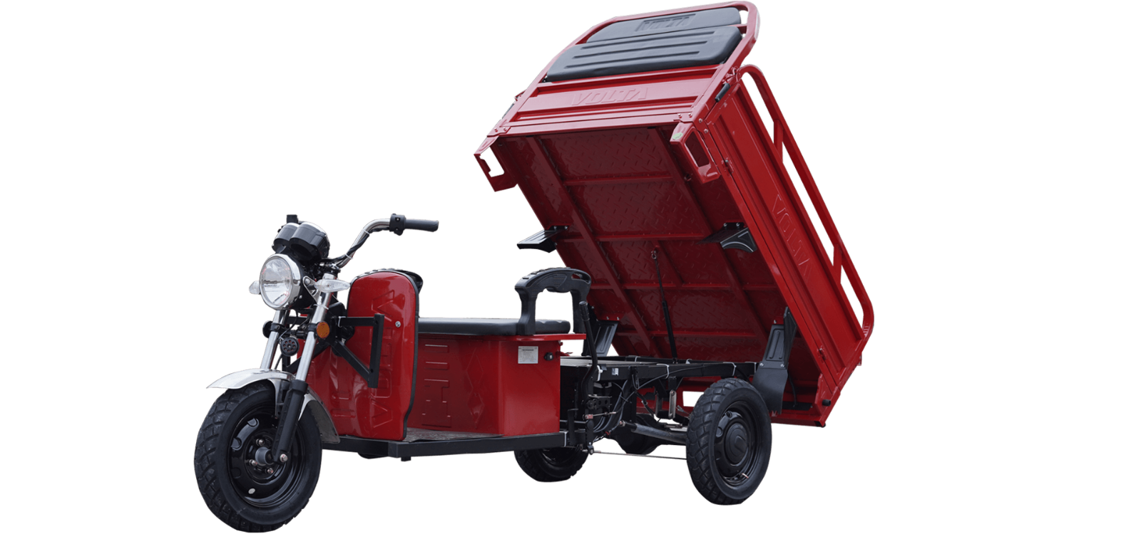 VOLTA VT5 Elektro Lastendreirad 25 Km/h 72V 60AH Cargo Transporter THG ...