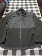 Mens Polar Edge Jacket Full Zip Size M Black & Gray