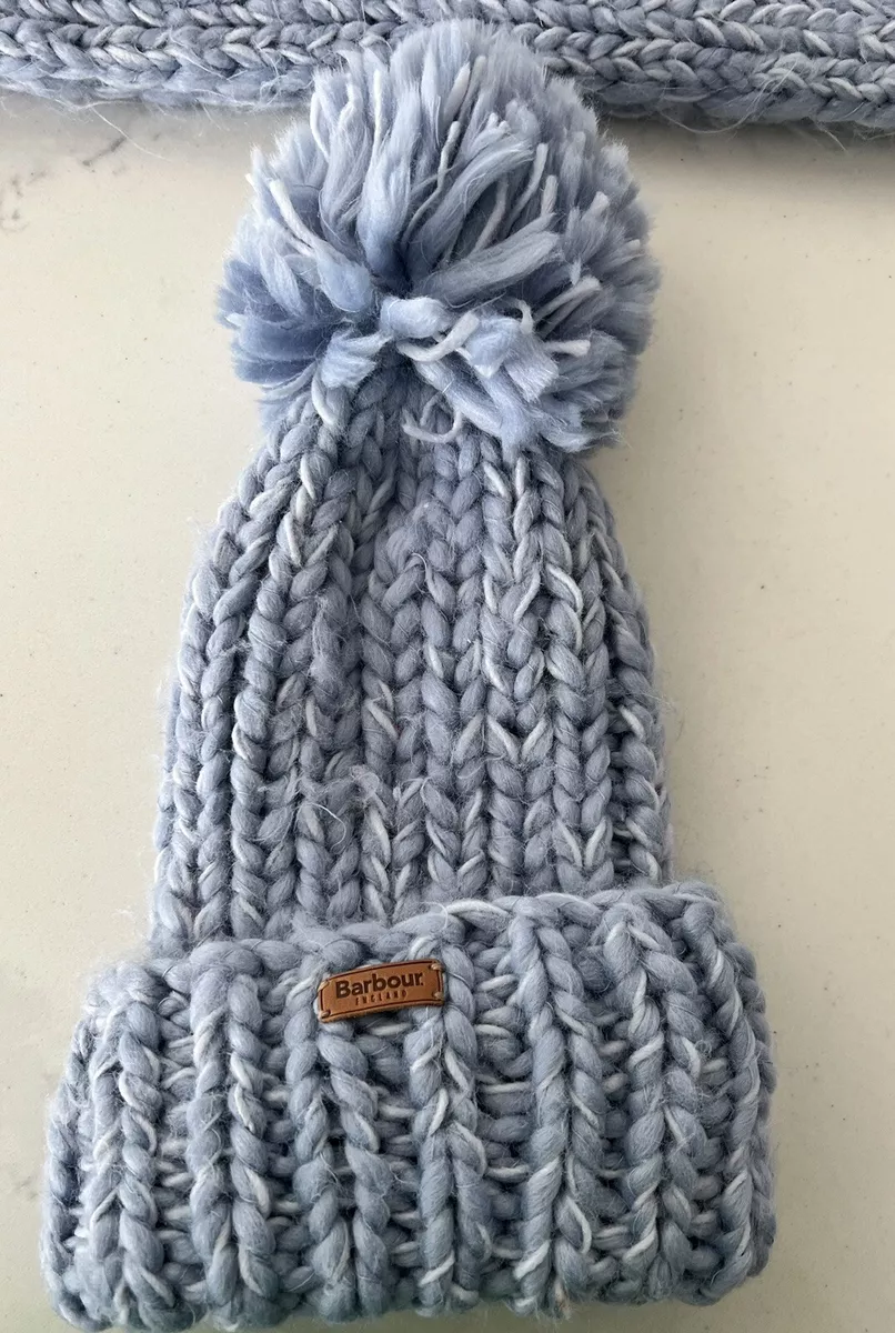 Barbour Hat Scarf Set