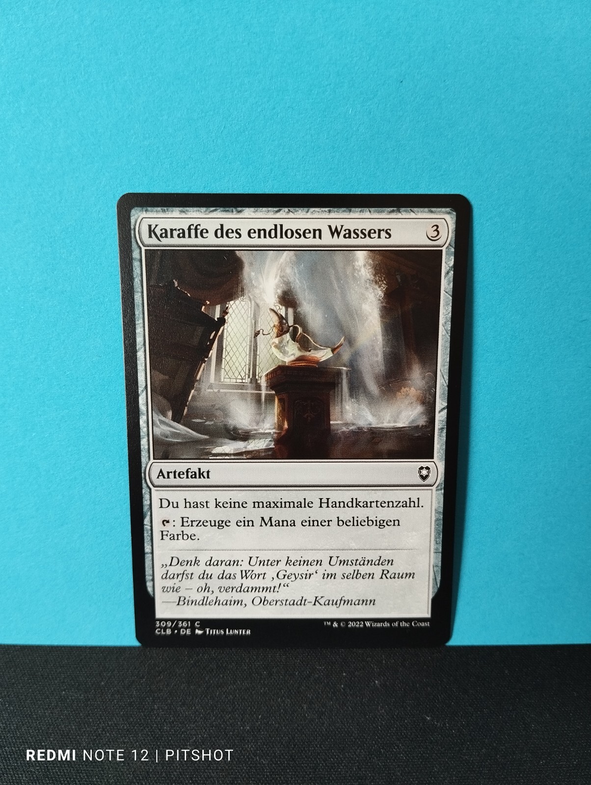 Karaffe des endlosen Wassers / Decanter of Endless Water MTG Magic eBay