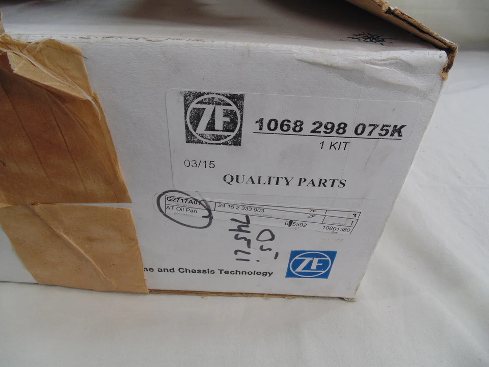 Nuevo conjunto de filtro y cárter de aceite ZF AT BMW 745LI 1068298075K  Foto 3 de 4