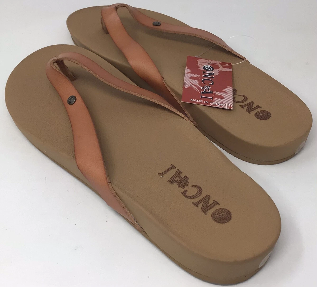 ONCAI Women s Flip Flops Sandals US Size 11.5 Waterproof Shoes Beach Summer NEW