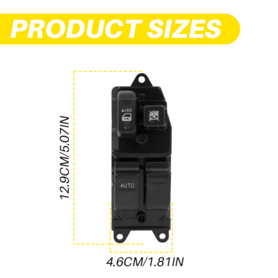 For 2000-2006 Toyota Tundra Driver Door Master Power Window Switch