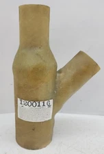 #1200116 Centek Fiberglass Y Fitting 3" x 3" Inlets x 4.5" Outlet 14.5" Long F99