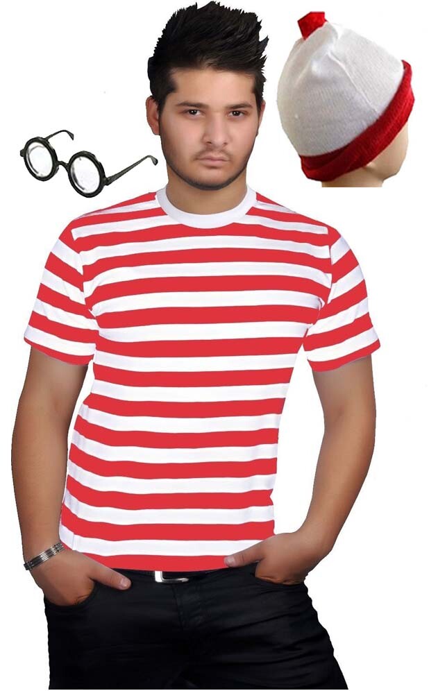 ◆Rest & Recreation◆ STRIPE POCKET TSHIRT CRIMSON RR252TP0 s-l1200.jpg