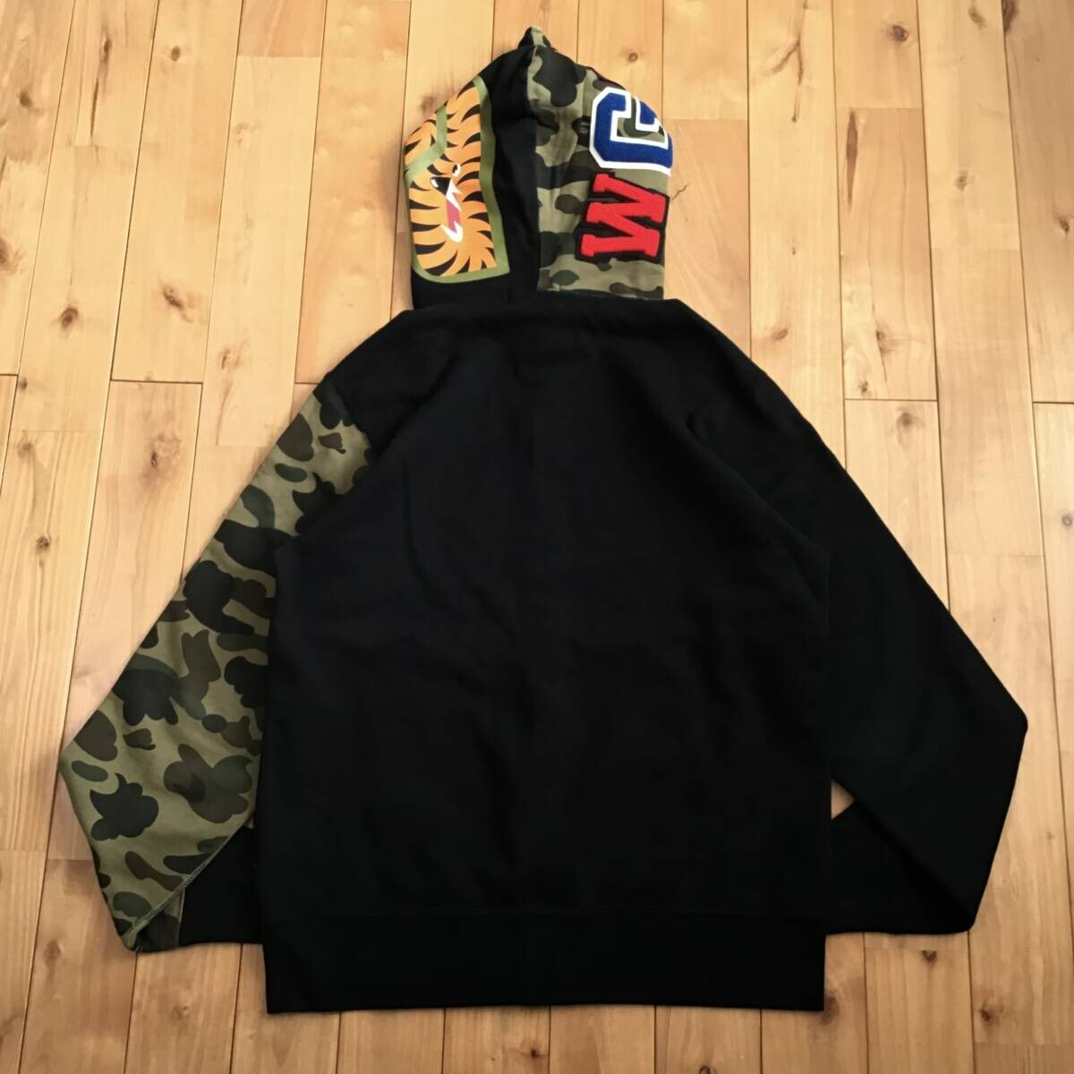 トップス Bape color camo shark hoodie black XXL 6c1467c3-1359-44a9-990e-