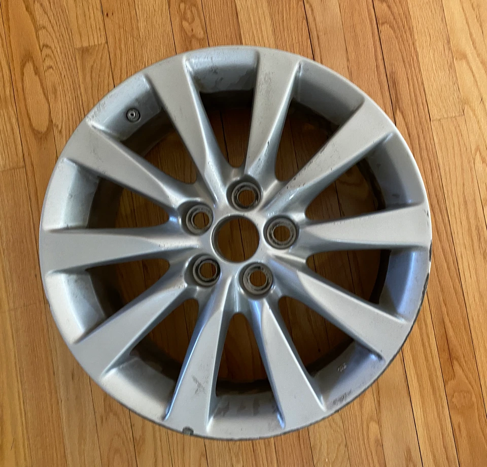 2010 Lexus LS460 OEM Rim Factory Wheel 18" X 7.5" 10 Spoke Scuffs 10 2011 2012 - Image 2 of 4