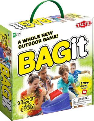 Tactic Games BAGiT - Bag It - Team up and score - Ideal für Schulen Haus Garten