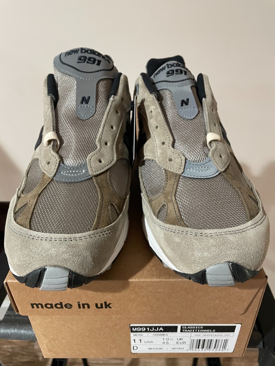 靴 JJJJound New Balance 991 Grey Olive New Balance JJJJound X 991 Made In England 'Grey' - New
