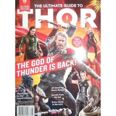 THOR ultimate guide GOD OF THUNDER IS BACK marvel SECRETS FROM SET first look