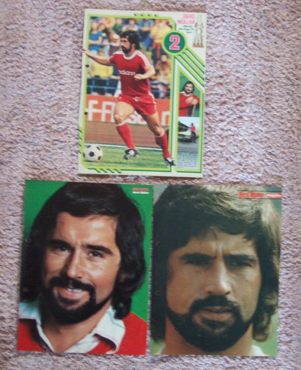 Image Penny Fußball 1978 - Gerd Müller (Allemagne) Non Collée 10x14 Cm - Vintage
