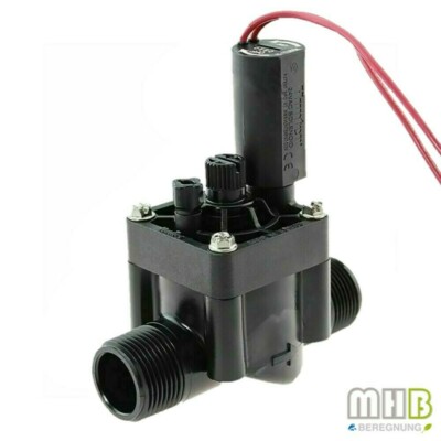 Hunter PGV 101 MMB  1'' Kugelventil AG/AG mit Durchflussregulierung Magnetventil