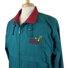 Port Authority Club Orleans Jacket Windbreaker Men's XL Cotton Blend, Embroidery
