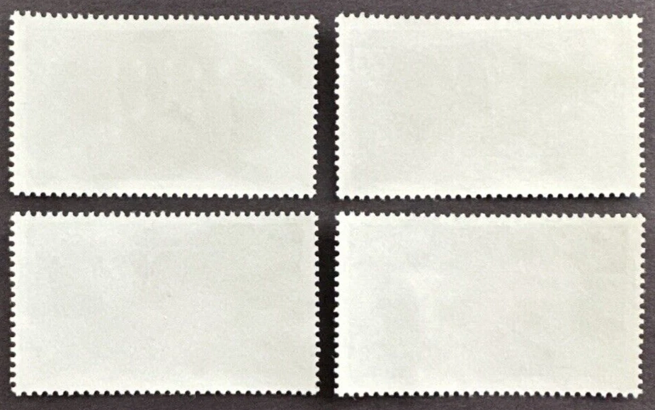 Alemania 1985 Sc# B628-B629 y Berlín 9NB221-222 conjunto de 4 estampillas deportivas MNH OG Foto 2 de 2