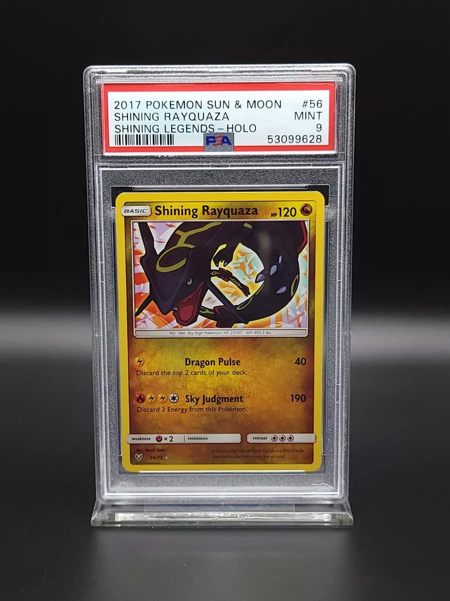 Pokemon Shining Rayquaza - 56/73 - Holo Rare - Sun & Moon: Shining Legends