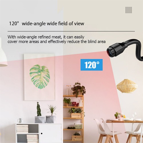 Mini Funk Überwachungskamera WiFi 1080P IP Nachtsicht Home Security Cam - Bild 10 von 17