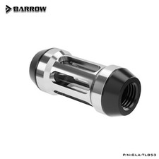 Barrow G1/4" Water Cooling Composite Plate Filter Chromed Black GLA-TLB53