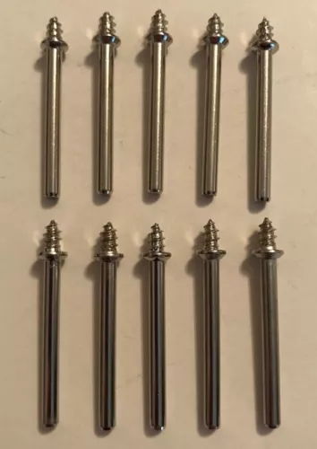 10 PC LOT NEW DREMEL #401 ROTARY TOOL MANDREL ARBOR 1/8" SHANK 1/16" SCREW 401