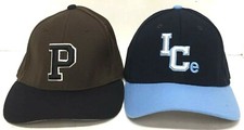 NEW Vintage Kennedy Athletics Baseball Cap MADE IN USA Brown Predator, Blue Ice