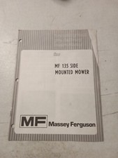1972 Massey Ferguson Mf 135 Side Mounted Mower Assembly & Assembly Instructions